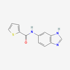 N-1H-benzimidazol-6-yl-2-thiophenecarboxamide