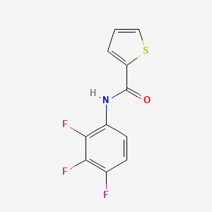 molecular formula C11H6F3NOS B4441926 N-(2,3,4-trifluorophenyl)-2-thiophenecarboxamide 