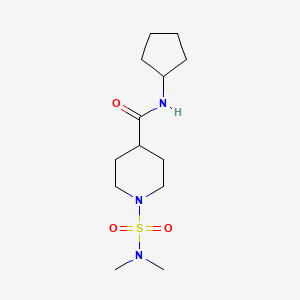 N-cyclopentyl-1-(dimethylsulfamoyl)piperidine-4-carboxamide