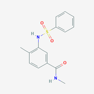 N,4-dimethyl-3-[(phenylsulfonyl)amino]benzamide