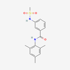 N-mesityl-3-[(methylsulfonyl)amino]benzamide