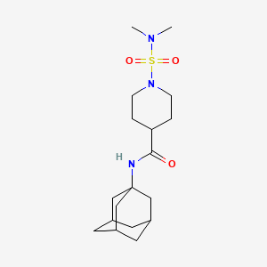 N-1-adamantyl-1-[(dimethylamino)sulfonyl]-4-piperidinecarboxamide