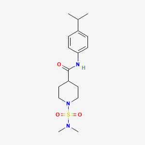 1-[(dimethylamino)sulfonyl]-N-(4-isopropylphenyl)-4-piperidinecarboxamide