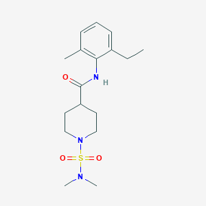 1-[(dimethylamino)sulfonyl]-N-(2-ethyl-6-methylphenyl)-4-piperidinecarboxamide