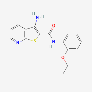 3-amino-N-(2-ethoxyphenyl)thieno[2,3-b]pyridine-2-carboxamide