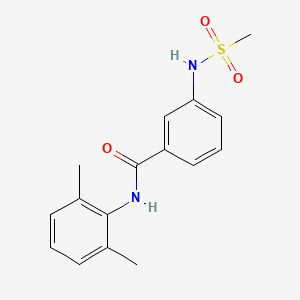 N-(2,6-dimethylphenyl)-3-[(methylsulfonyl)amino]benzamide