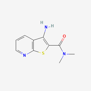 3-amino-N,N-dimethylthieno[2,3-b]pyridine-2-carboxamide