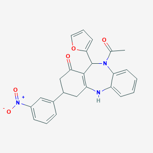 molecular formula C25H21N3O5 B444334 Cambridge id 6101323 