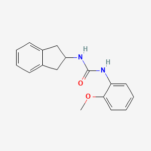 N-(2,3-dihydro-1H-inden-2-yl)-N'-(2-methoxyphenyl)urea