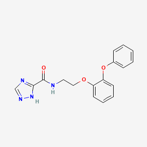 N-[2-(2-phenoxyphenoxy)ethyl]-1H-1,2,4-triazole-3-carboxamide