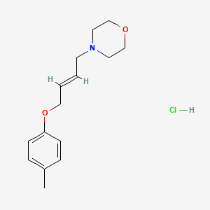 4-[4-(4-methylphenoxy)but-2-en-1-yl]morpholine hydrochloride