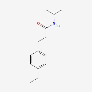 3-(4-ethylphenyl)-N-isopropylpropanamide