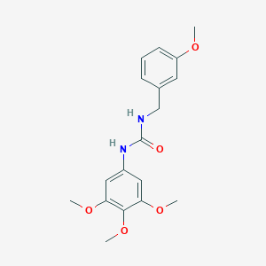 N-(3-methoxybenzyl)-N'-(3,4,5-trimethoxyphenyl)urea