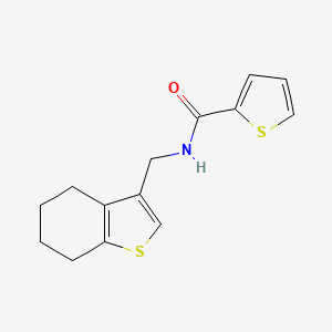 N-(4,5,6,7-TETRAHYDRO-1-BENZOTHIOPHEN-3-YLMETHYL)-2-THIOPHENECARBOXAMIDE