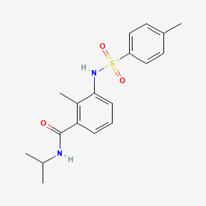 N-isopropyl-2-methyl-3-{[(4-methylphenyl)sulfonyl]amino}benzamide