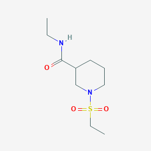 N-ethyl-1-(ethylsulfonyl)-3-piperidinecarboxamide