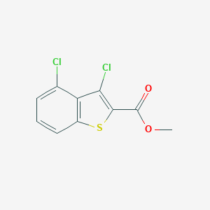 molecular formula C10H6Cl2O2S B444390 Methyl 3,4-dichloro-1-benzothiophene-2-carboxylate CAS No. 444905-19-5