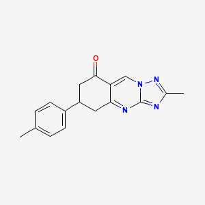 2-methyl-6-(4-methylphenyl)-6,7-dihydro[1,2,4]triazolo[5,1-b]quinazolin-8(5H)-one