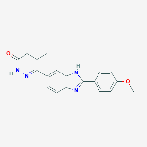 molecular formula C19H18N4O2 B044444 匹莫苯丹 CAS No. 118428-38-9