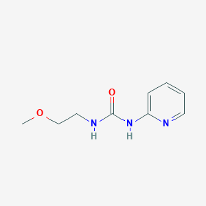 1-(2-Methoxyethyl)-3-pyridin-2-ylurea