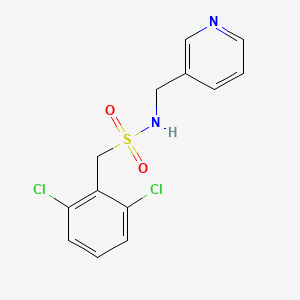 1-(2,6-dichlorophenyl)-N-(3-pyridinylmethyl)methanesulfonamide