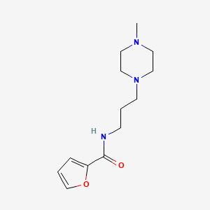 N-[3-(4-methylpiperazin-1-yl)propyl]furan-2-carboxamide