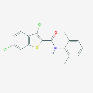 3,6-dichloro-N-(2,6-dimethylphenyl)-1-benzothiophene-2-carboxamide