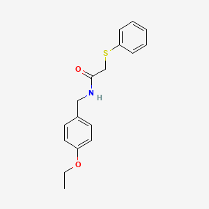 N-(4-ethoxybenzyl)-2-(phenylthio)acetamide