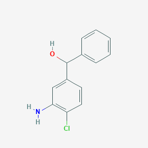 (3-amino-4-chlorophenyl)(phenyl)methanol