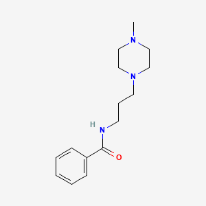 N-[3-(4-methyl-1-piperazinyl)propyl]benzamide