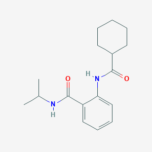 2-[(cyclohexylcarbonyl)amino]-N-isopropylbenzamide