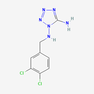 N~1~-(3,4-dichlorobenzyl)-1H-tetrazole-1,5-diamine