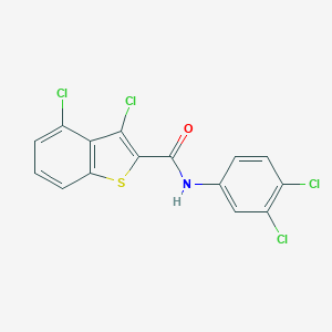 3,4-dichloro-N-(3,4-dichlorophenyl)-1-benzothiophene-2-carboxamide