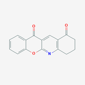 molecular formula C16H11NO3 B4446504 8H-chromeno[2,3-b]quinoline-10,12(7H,9H)-dione 