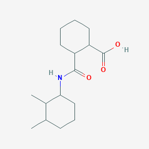molecular formula C16H27NO3 B444732 2-[(2,3-Dimethylcyclohexyl)carbamoyl]cyclohexanecarboxylic acid 