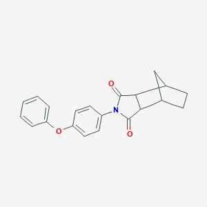 molecular formula C21H19NO3 B444734 2-(4-phenoxyphenyl)hexahydro-1H-4,7-methanoisoindole-1,3(2H)-dione 