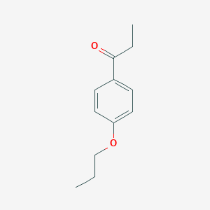 molecular formula C12H16O2 B444772 1-(4-Propoxyphenyl)propan-1-one CAS No. 5736-87-8