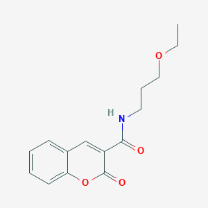 N-(3-ethoxypropyl)-2-oxo-2H-chromene-3-carboxamide