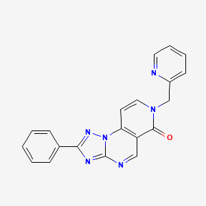 2-phenyl-7-(pyridin-2-ylmethyl)pyrido[3,4-e][1,2,4]triazolo[1,5-a]pyrimidin-6(7H)-one