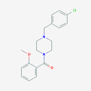 1-(4-Chlorobenzyl)-4-(2-methoxybenzoyl)piperazine