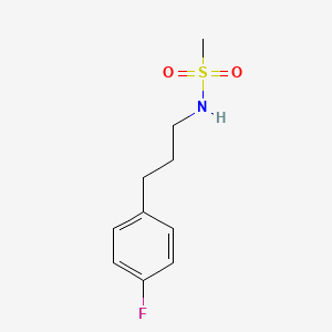 N-[3-(4-fluorophenyl)propyl]methanesulfonamide