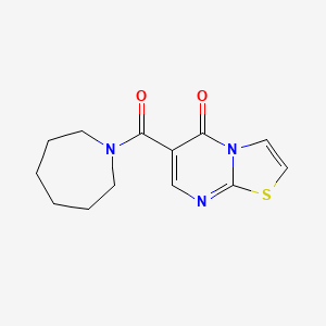 6-(1-azepanylcarbonyl)-5H-[1,3]thiazolo[3,2-a]pyrimidin-5-one