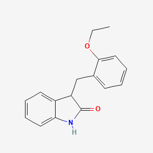 3-[(2-Ethoxyphenyl)methyl]-2,3-dihydro-1H-indol-2-one