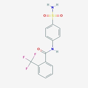 N-(4-sulfamoylphenyl)-2-(trifluoromethyl)benzamide