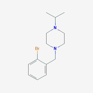 1-(2-Bromobenzyl)-4-isopropylpiperazine