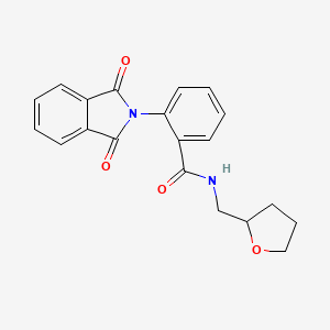 2-(1,3-dioxo-1,3-dihydro-2H-isoindol-2-yl)-N-(tetrahydro-2-furanylmethyl)benzamide