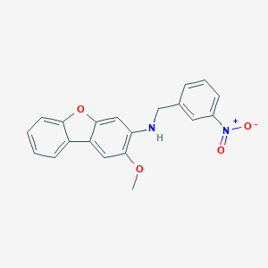 molecular formula C20H16N2O4 B444861 2-methoxy-N-(3-nitrobenzyl)dibenzo[b,d]furan-3-amine 