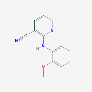 2-[(2-Methoxyphenyl)amino]pyridine-3-carbonitrile