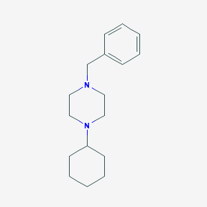 molecular formula C17H26N2 B444883 1-Benzyl-4-cyclohexylpiperazine 