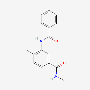 3-benzamido-N,4-dimethylbenzamide